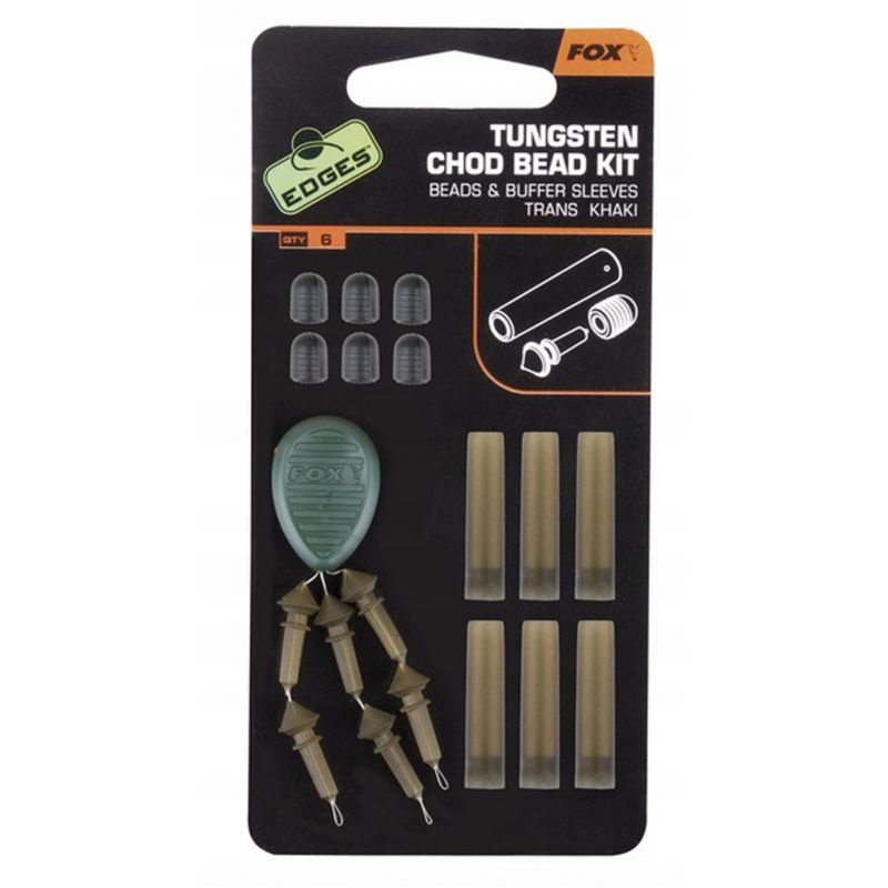 ZESTAW FOX DO CHOD RIG BEAD KIT TUNGSTEN ZESTAW FOX DO CHOD RIG BEAD KIT TUNGSTEN