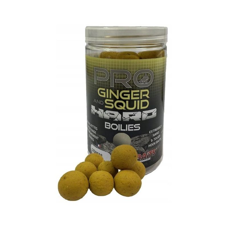 KULKI STARBAITS HARD PRO GINGER SQUID 20mm 200g KULKI STARBAITS HARD PRO GINGER SQUID 20mm 200g