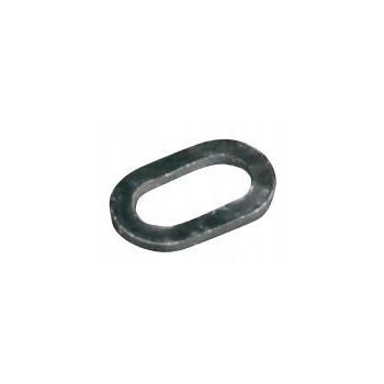 PIERŚCIEŃ MIKADO ŁĄCZNIKOWY OWALNY 4.5mm CZARNY