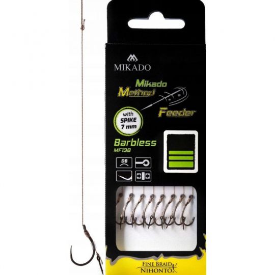 HACZYKI MIKADO METHOD FEEDER PRZYPON Z IGŁĄ 4 HACZYKI MIKADO METHOD FEEDER PRZYPON Z IGŁĄ 4
