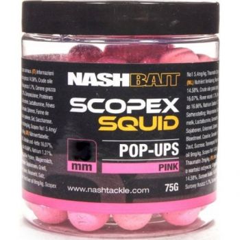 KULKI NASH SCOPEX SQUID POP UP PINK 15mm 75g