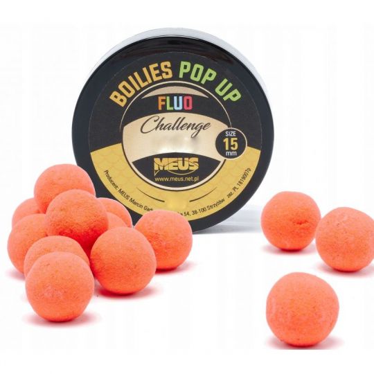 KULKI MEUS CHALLENGE POP UP FLUO 15mm RED KILLER C KULKI MEUS CHALLENGE POP UP FLUO 15mm RED KILLER C