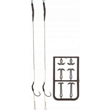 HAKI ANACONDA COMBI CURVE SHANK Z PRZYPONEM 4 35LB