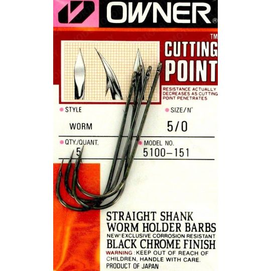 HACZYKI OWNER BC STRAIGHT SHANK 5100 ROZMIAR 4/0 HACZYKI OWNER BC STRAIGHT SHANK 5100 ROZMIAR 4/0