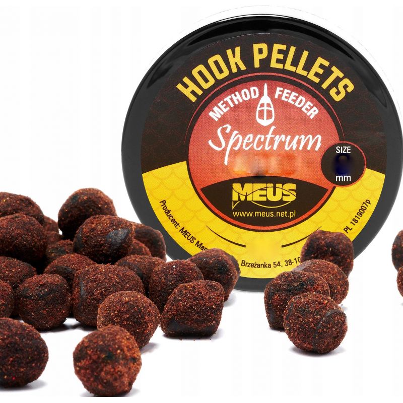 PELLET MEUS SPECTRUM 12mm WŁOS HOOK 60g DANGEROUS PELLET MEUS SPECTRUM 12mm WŁOS HOOK 60g DANGEROUS