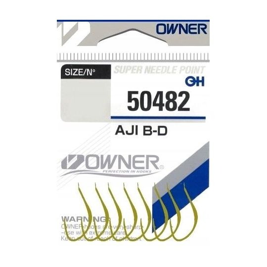 HACZYKI OWNER AJI-BD 50482 ROZMIAR 12 ZŁOTE HACZYKI OWNER AJI-BD 50482 ROZMIAR 12 ZŁOTE