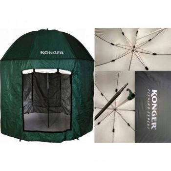 PARASOL KONGER Z MOSKITIERĄ IZOTERMA 2,50m NAMIOT