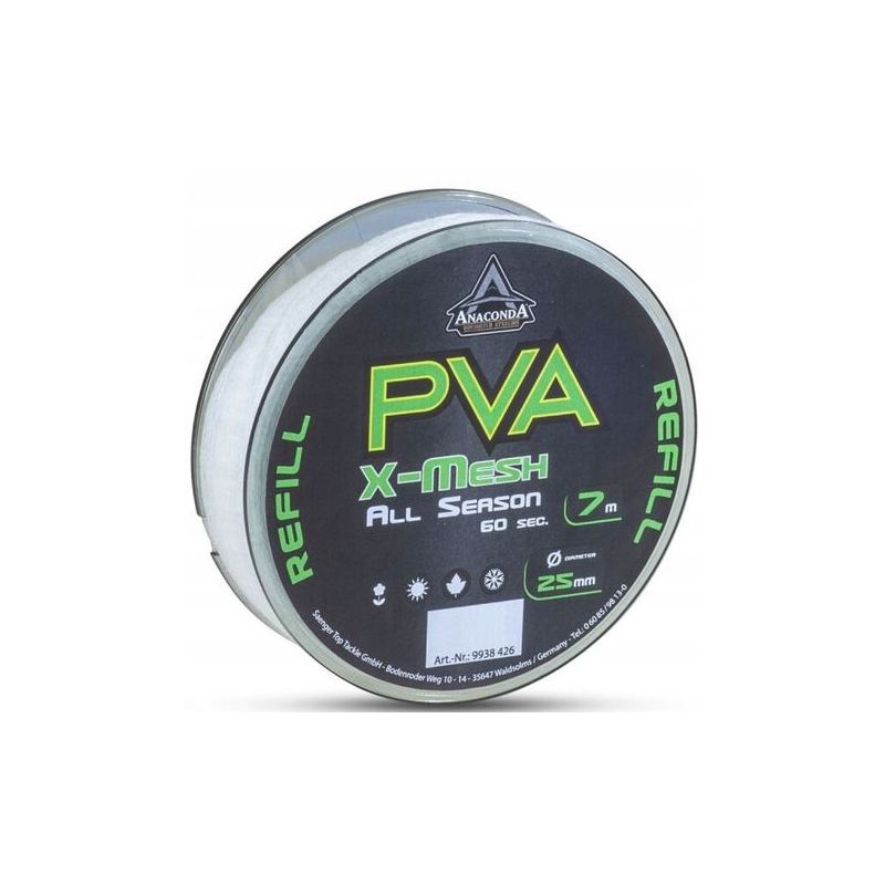 SIATKA ANACONDA PVA X-MESH ALLSEASON 35mm 7m SIATKA ANACONDA PVA X-MESH ALLSEASON 35mm 7m