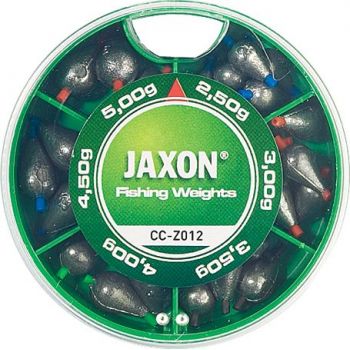 ZESTAW CIĘŻARKÓW JAXON ŁEZKI ZESTAW 12 CC-Z012