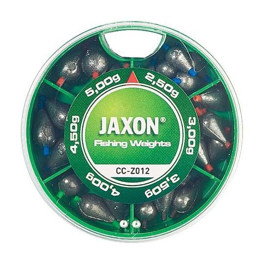 ZESTAW CIĘŻARKÓW JAXON ŁEZKI ZESTAW 12 CC-Z012 ZESTAW CIĘŻARKÓW JAXON ŁEZKI ZESTAW 12 CC-Z012