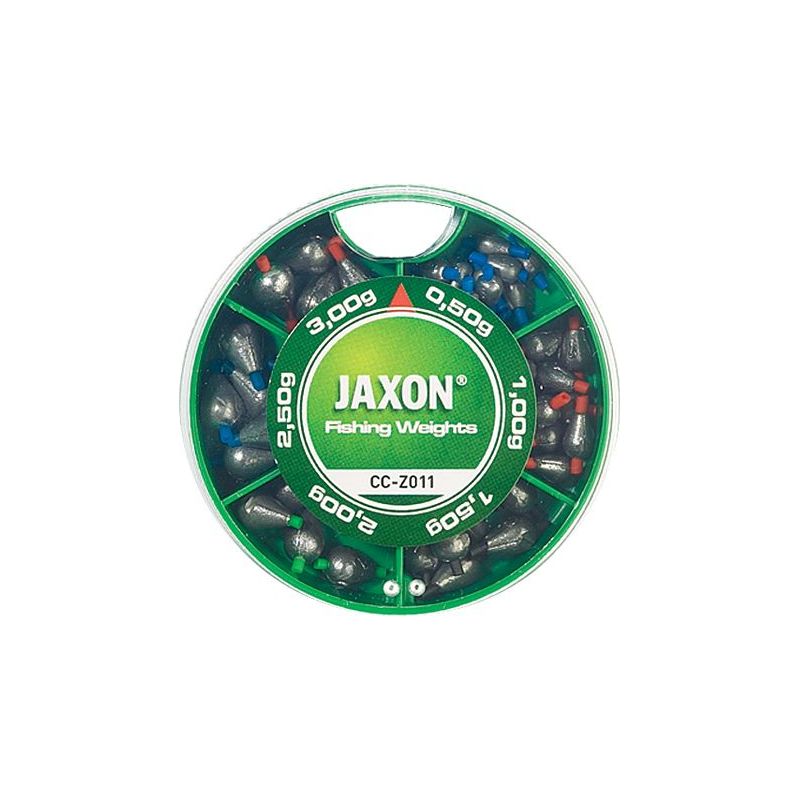 ZESTAW CIĘŻARKÓW JAXON ŁEZKI ZESTAW 11 CC-Z011 ZESTAW CIĘŻARKÓW JAXON ŁEZKI ZESTAW 11 CC-Z011