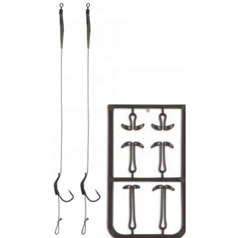 HAK I PRZYPON ANACONDA ALIGNER ANGLE TGX 2 35lb MB HAK I PRZYPON ANACONDA ALIGNER ANGLE TGX 2 35lb MB