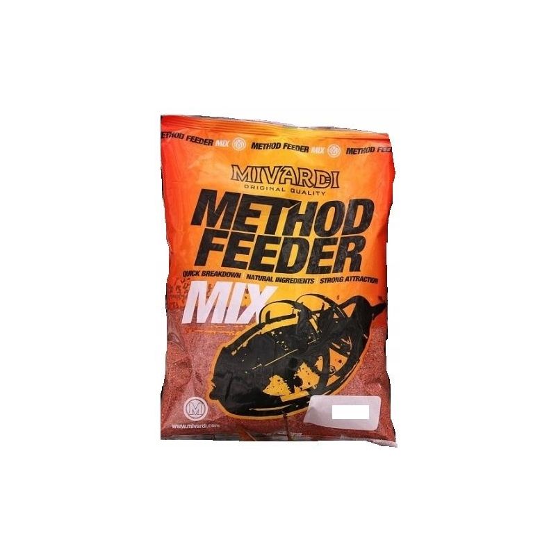 ZANĘTA MIVARDI METHOD FEEDER MIX BLACK HALIBUT 1kg ZANĘTA MIVARDI METHOD FEEDER MIX BLACK HALIBUT 1kg
