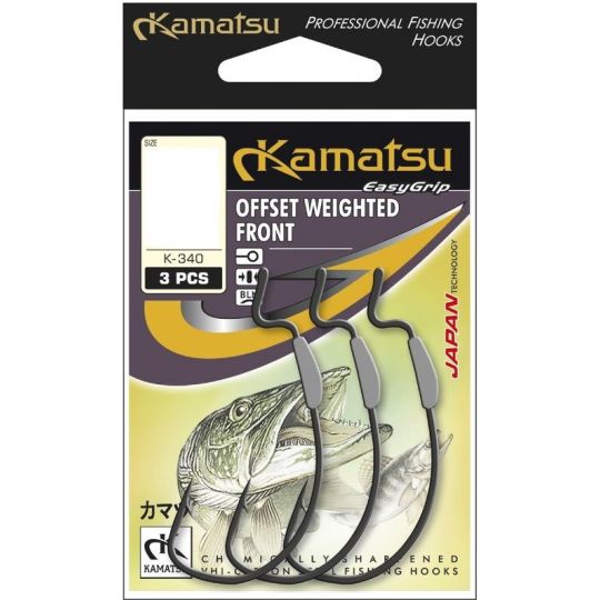HACZYKI KAMATSU OFFSET WEIGHTED K-340 4/0 1,2g HACZYKI KAMATSU OFFSET WEIGHTED K-340 4/0 1,2g