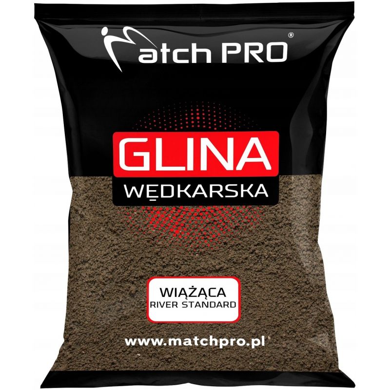 GLINA MATCH PRO WIĄŻĄCA RIVER STANDARD 2kg GLINA MATCH PRO WIĄŻĄCA RIVER STANDARD 2kg