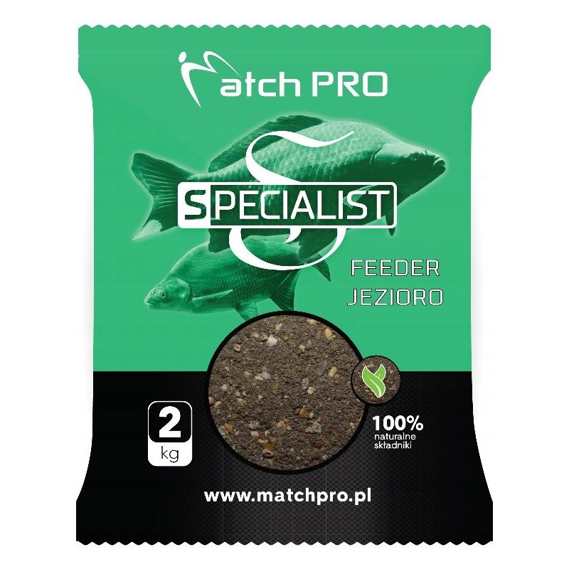ZANĘTA MATCH PRO SPECIALIST FEEDER JEZIORO 2kg ZANĘTA MATCH PRO SPECIALIST FEEDER JEZIORO 2kg
