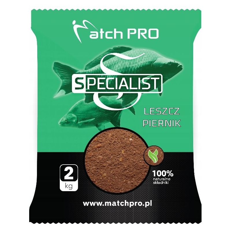 ZANĘTA MATCH PRO SPECIALIST LESZCZ PIERNIK 2kg ZANĘTA MATCH PRO SPECIALIST LESZCZ PIERNIK 2kg