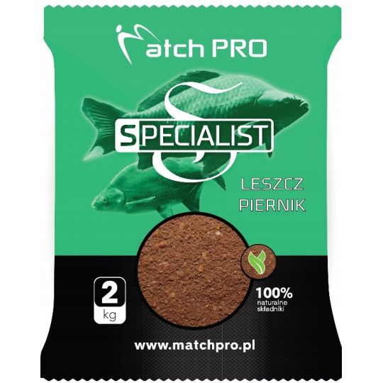 ZANĘTA MATCH PRO SPECIALIST LESZCZ PIERNIK 2kg ZANĘTA MATCH PRO SPECIALIST LESZCZ PIERNIK 2kg