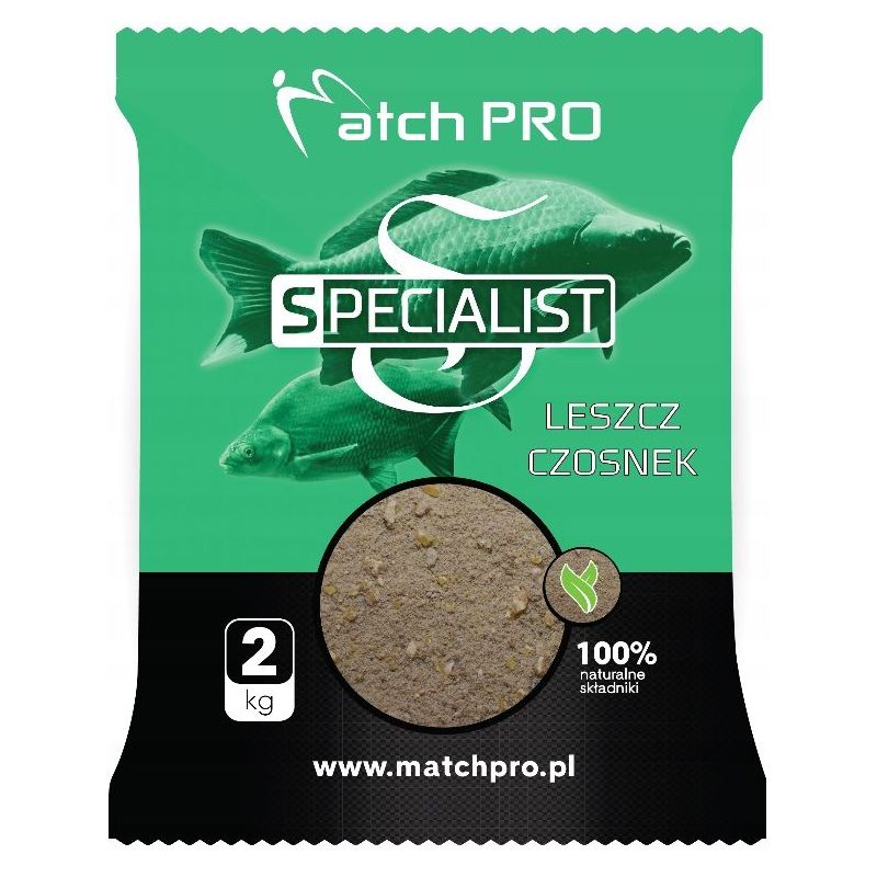 ZANĘTA MATCH PRO SPECIALIST LESZCZ CZOSNEK 2kg ZANĘTA MATCH PRO SPECIALIST LESZCZ CZOSNEK 2kg