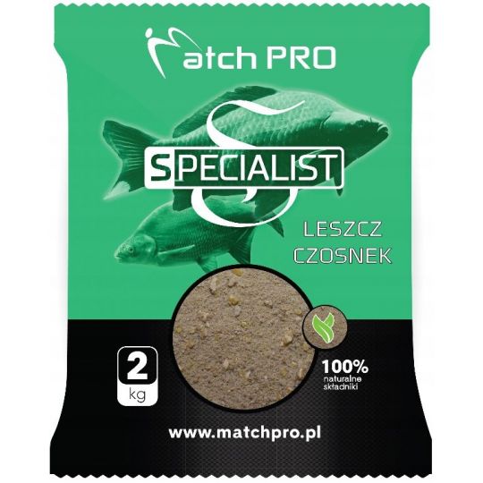 ZANĘTA MATCH PRO SPECIALIST LESZCZ CZOSNEK 2kg ZANĘTA MATCH PRO SPECIALIST LESZCZ CZOSNEK 2kg