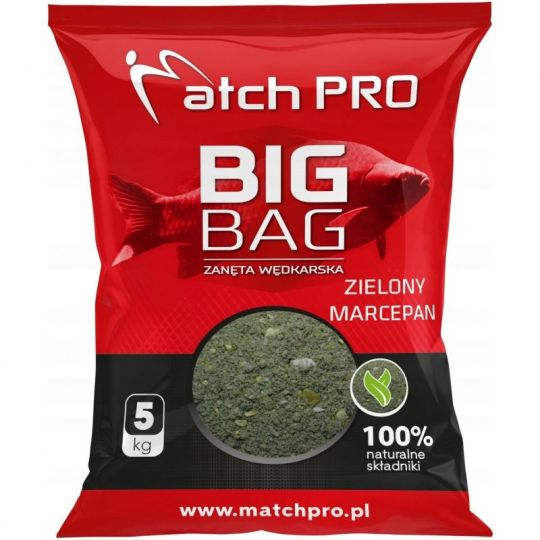 ZANĘTA MATCH PRO BIG BAG ZIELONY MARCEPAN 5kg ZANĘTA MATCH PRO BIG BAG ZIELONY MARCEPAN 5kg