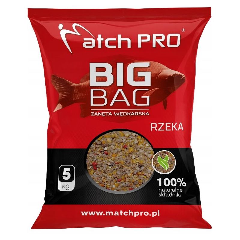ZANĘTA MATCH PRO BIG BAG RZEKA 5kg ZANĘTA MATCH PRO BIG BAG RZEKA 5kg
