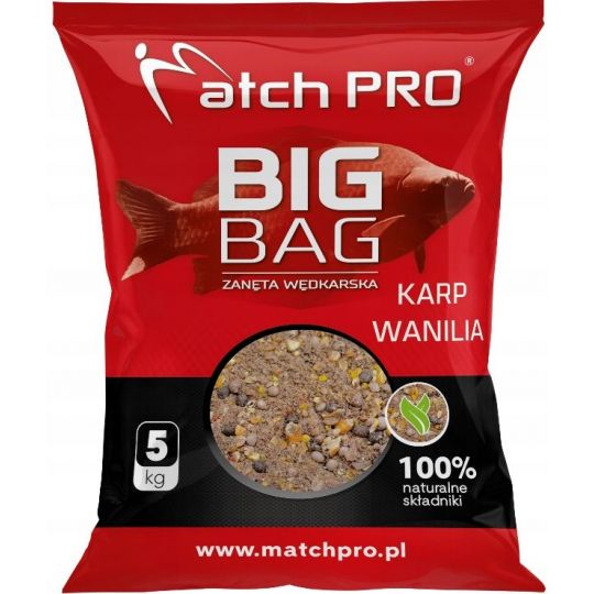 ZANĘTA MATCH PRO BIG BAG KARP WANILIA 5kg ZANĘTA MATCH PRO BIG BAG KARP WANILIA 5kg