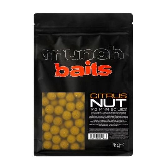 KULKI ZANĘTOWE MUNCH BAITS CITRUS NUT 5kg 18mm KULKI ZANĘTOWE MUNCH BAITS CITRUS NUT 5kg 18mm