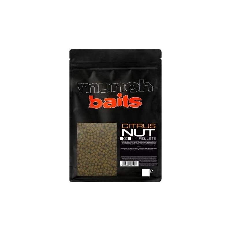 PELLET MUNCH BAITS CITRUS NUT 5kg 4mm PELLET MUNCH BAITS CITRUS NUT 5kg 4mm