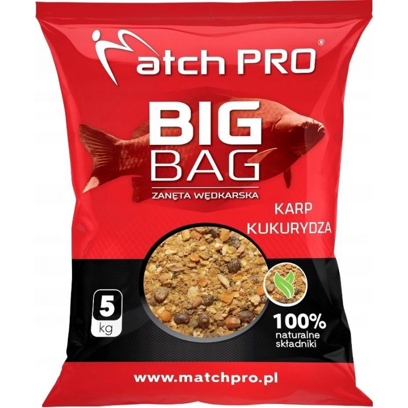 ZANĘTA MATCH PRO BIG BAG KARP KUKURYDZA 5kg ZANĘTA MATCH PRO BIG BAG KARP KUKURYDZA 5kg