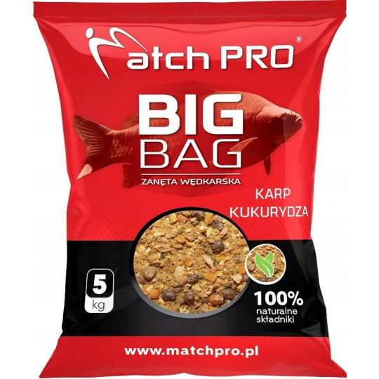 ZANĘTA MATCH PRO BIG BAG KARP KUKURYDZA 5kg ZANĘTA MATCH PRO BIG BAG KARP KUKURYDZA 5kg