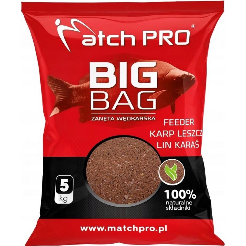 ZANĘTA MATCH PRO BIG BAG KARP LESZCZ LIN KARAŚ 5kg ZANĘTA MATCH PRO BIG BAG KARP LESZCZ LIN KARAŚ 5kg