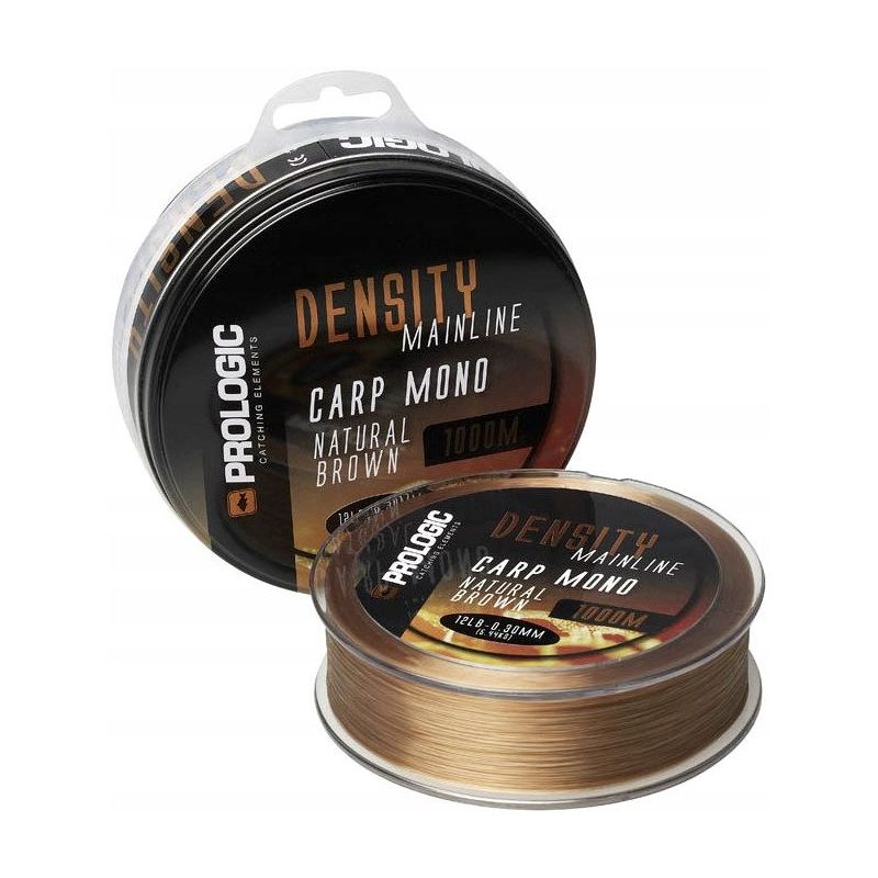 ŻYŁKA PROLOGIC DENSITY CARP BROWN 1000m 0,37mm ŻYŁKA PROLOGIC DENSITY CARP BROWN 1000m 0,37mm