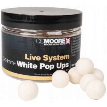 KULKI CC MOORE LIVE SYSTEM WHITE POP UPS 13-14mm