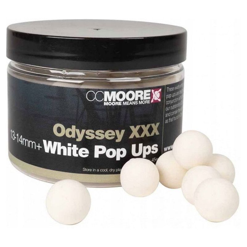 KULKI CC MOORE ODYSSEY XXX WHITE POP UPS 13-14mm KULKI CC MOORE ODYSSEY XXX WHITE POP UPS 13-14mm
