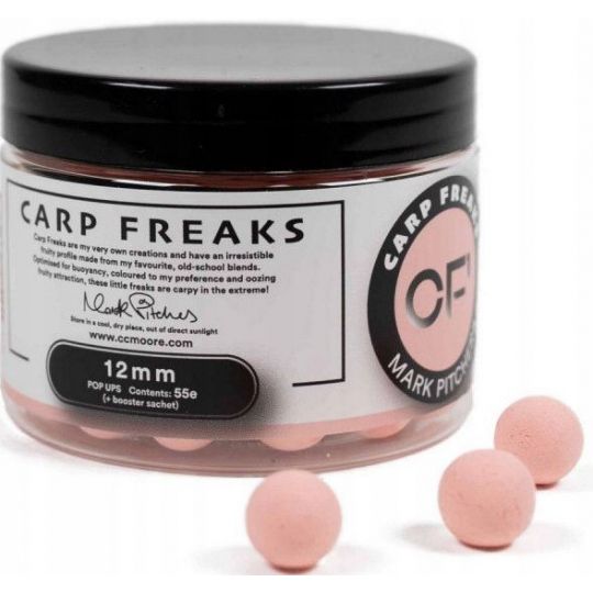 KULKI CC MOORE CARP FREAKS POP UPS PINK 12mm KULKI CC MOORE CARP FREAKS POP UPS PINK 12mm