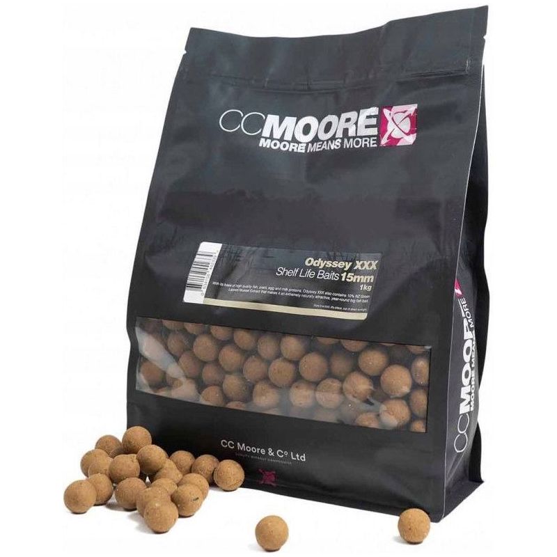 KULKI CC MOORE ODYSSEY XXX SHELF LIFE 15mm 1kg KULKI CC MOORE ODYSSEY XXX SHELF LIFE 15mm 1kg