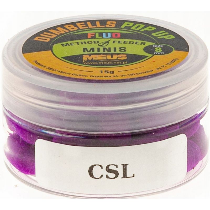 DUMBELLS MEUS FLUO POP UP 8mm MINIS CSL DUMBELLS MEUS FLUO POP UP 8mm MINIS CSL