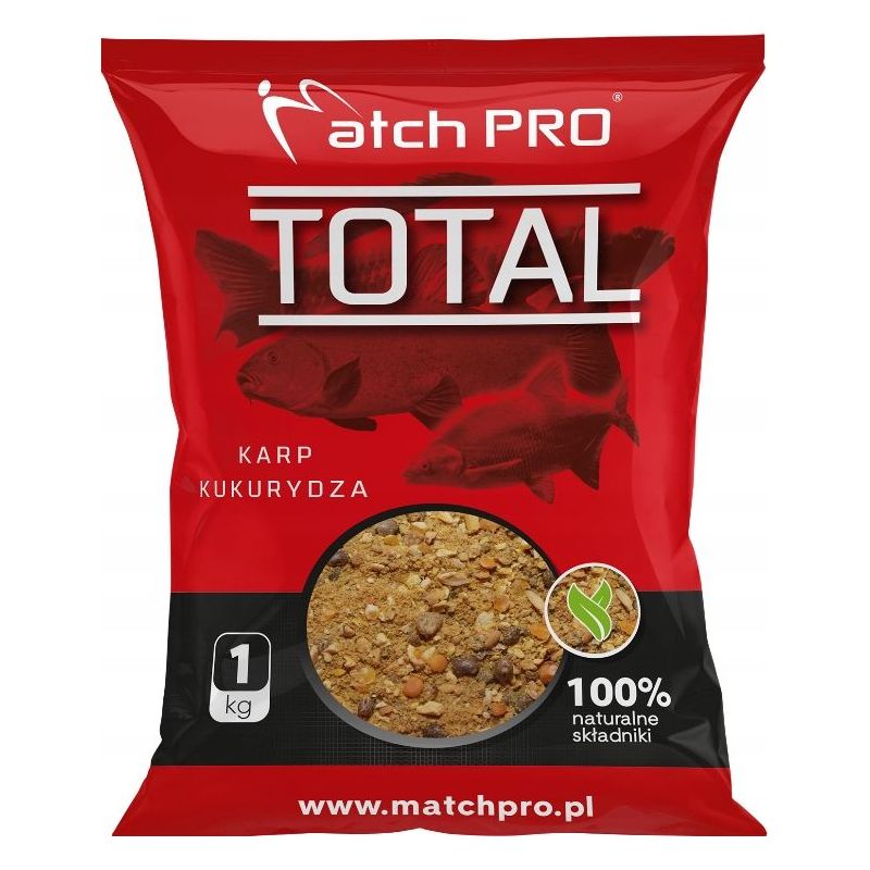 ZANĘTA MATCH PRO TOTAL 1kg KARP KUKURYDZA ZANĘTA MATCH PRO TOTAL 1kg KARP KUKURYDZA