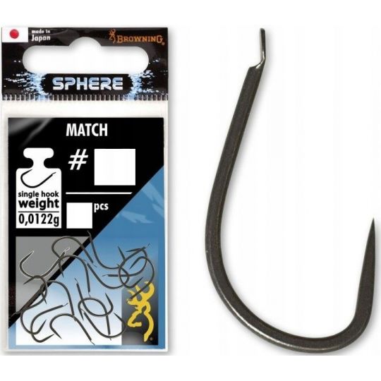 HACZYKI BROWNING SPHERE CPF LS ROZ.10 15szt BARBLE HACZYKI BROWNING SPHERE CPF LS ROZ.10 15szt BARBLE