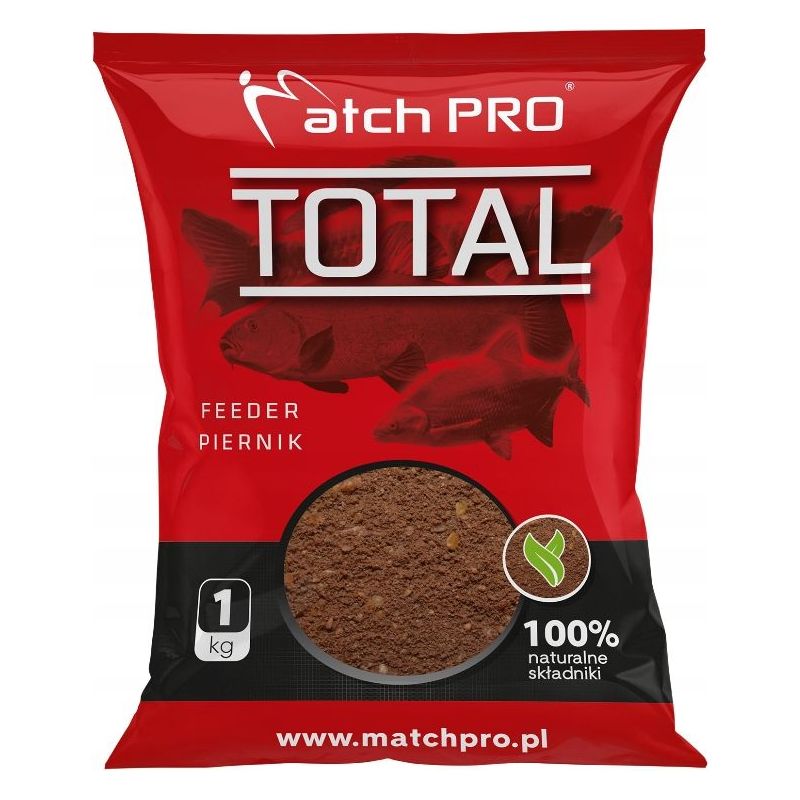 ZANĘTA MATCH PRO TOTAL 1kg FEEDER PIERNIK ZANĘTA MATCH PRO TOTAL 1kg FEEDER PIERNIK
