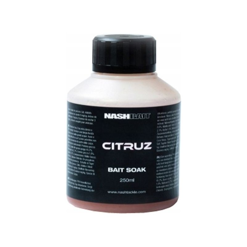 ATRAKTOR NASH CITRUZ LIQUID BAIT SOAK 250ml ATRAKTOR NASH CITRUZ LIQUID BAIT SOAK 250ml