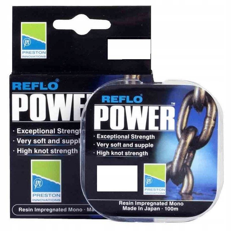 ŻYŁKA PRESTON REFLO POWER 0.21mm 100m ŻYŁKA PRESTON REFLO POWER 0.21mm 100m