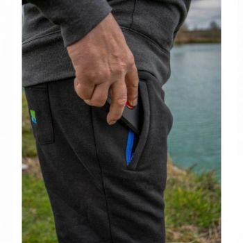 SPODNIE PRESTON BLACK JOGGERS XXL