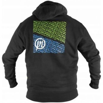 BLUZA PRESTON BLACK HOODIE MEDIUM M