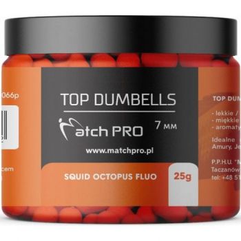 DUMBELLS MATCH PRO TOP SQUID OCTOPUS FLUO 7mm 25g