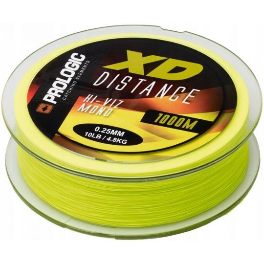 ŻYŁKA PROLOGIC DISTANCE MONO XD 1000m 0,30mm ŻÓŁTA ŻYŁKA PROLOGIC DISTANCE MONO XD 1000m 0,30mm ŻÓŁTA