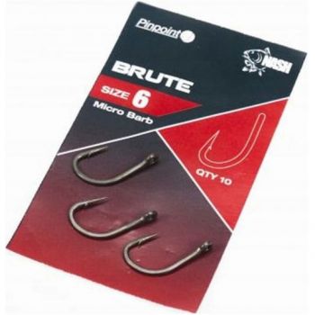 HACZYKI NASH BRUTE MICRO BARBED ROZ. 4