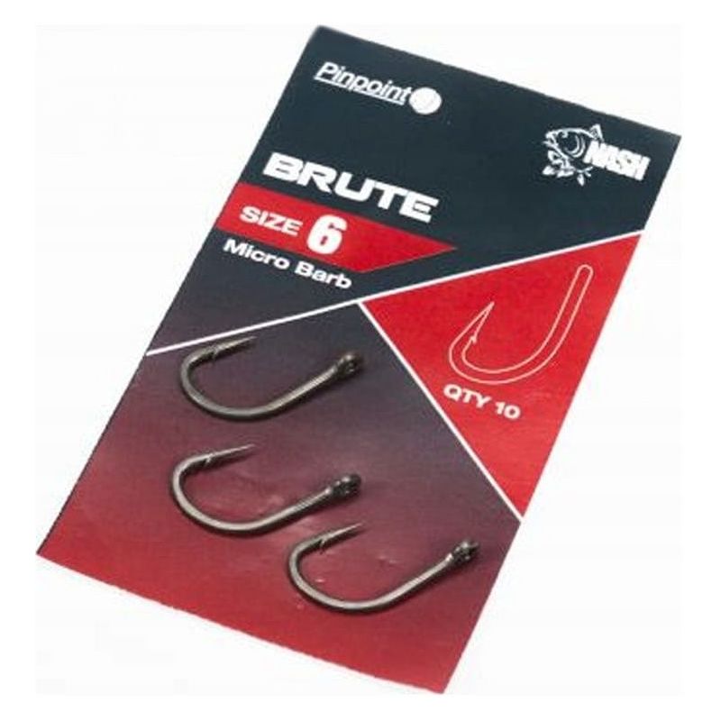 HACZYKI NASH BRUTE MICRO BARBED ROZ. 4 HACZYKI NASH BRUTE MICRO BARBED ROZ. 4