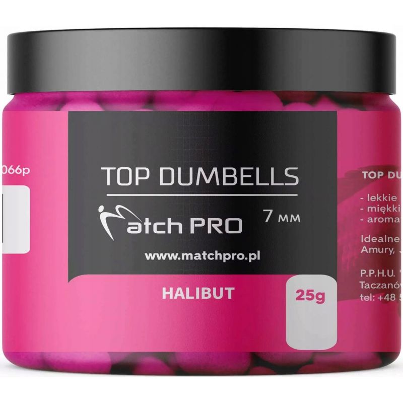 DUMBELLS MATCH PRO TOP HALIBUT 7mm 25g DUMBELLS MATCH PRO TOP HALIBUT 7mm 25g